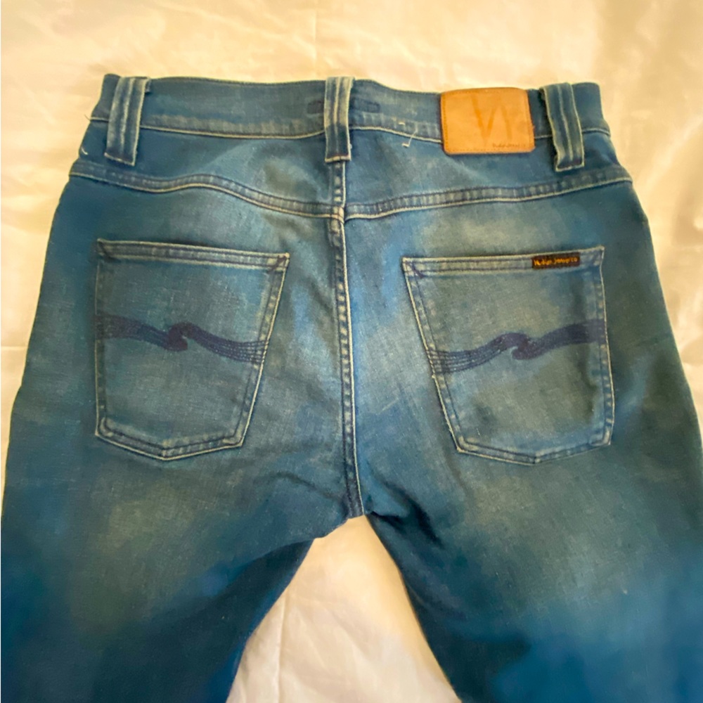 Mens Nudie Jeans size 32 light indigo